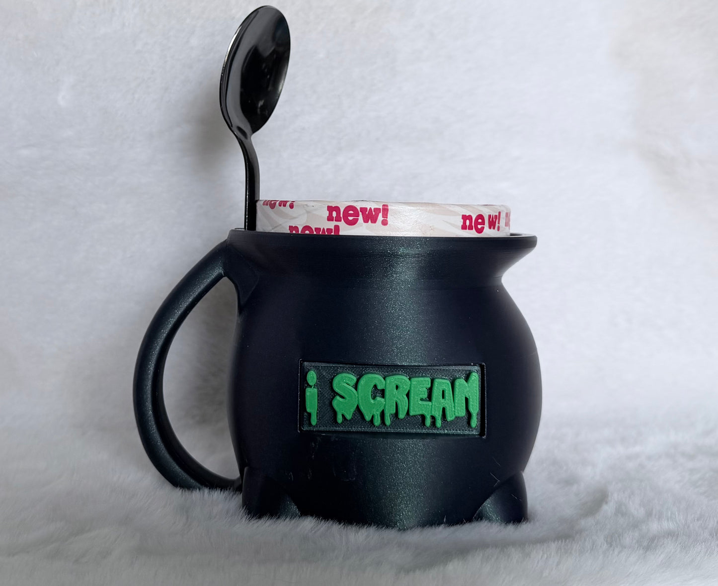 Cauldron of Screams Pint Ice Cream Holder