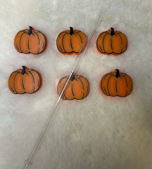 Pumpkin Straw Topper