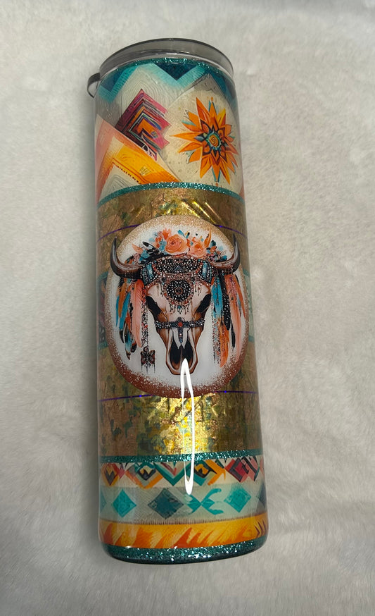 Skull tumbler