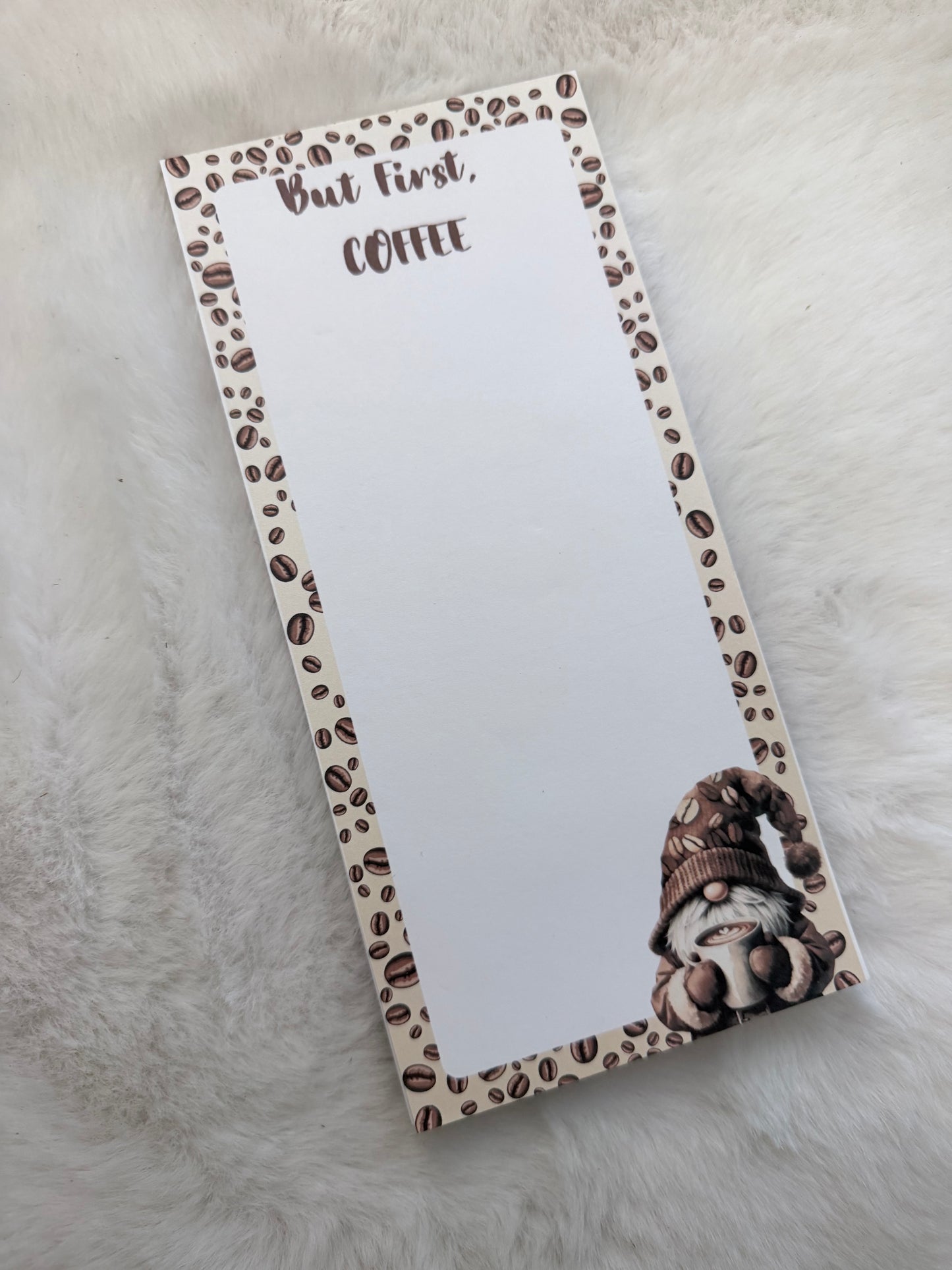 Coffee First Notepad