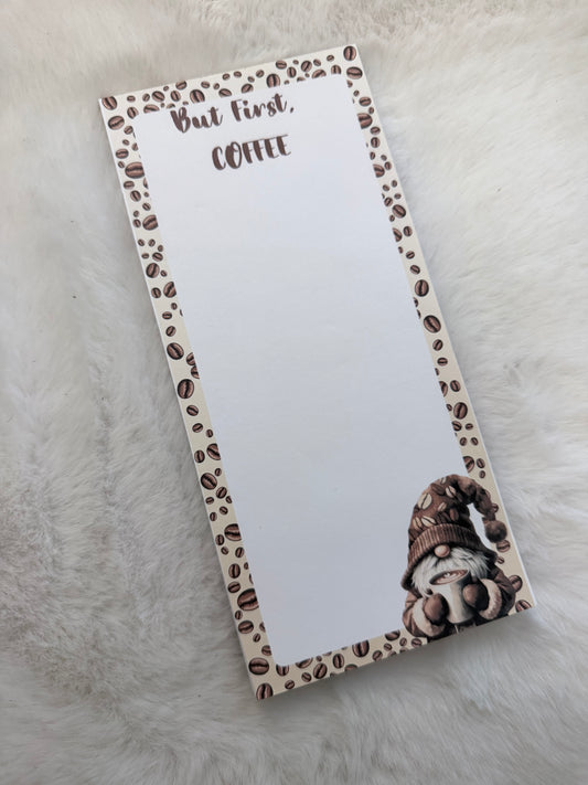 Coffee First Notepad