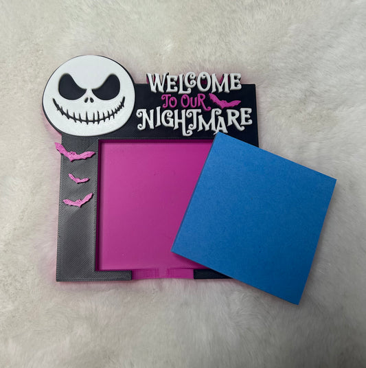 Nightmare Post It Holder