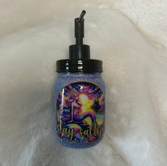 Mermaid Soap Jar