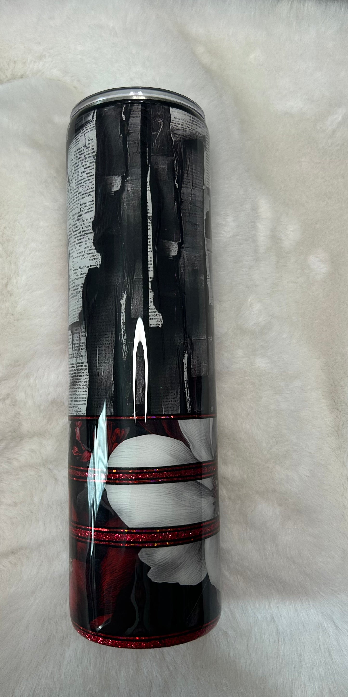 Red Tipsy Tumbler